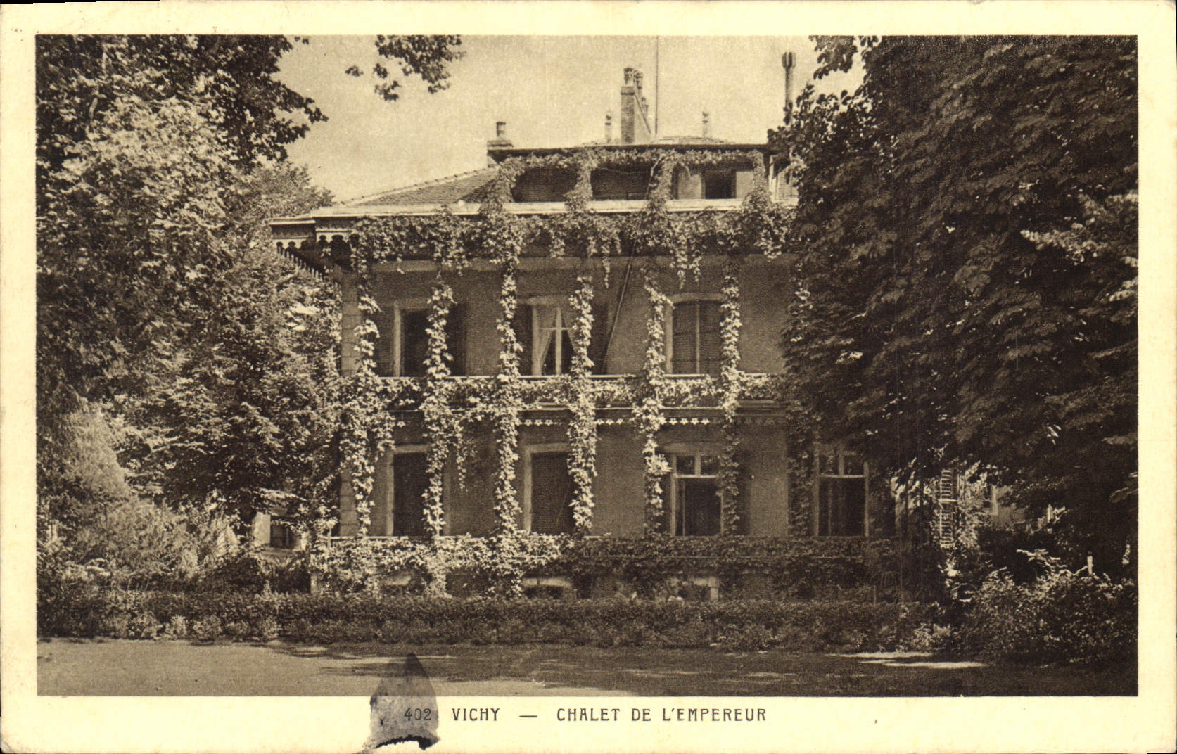 CPA Vichy Chalet de l'Empereur 