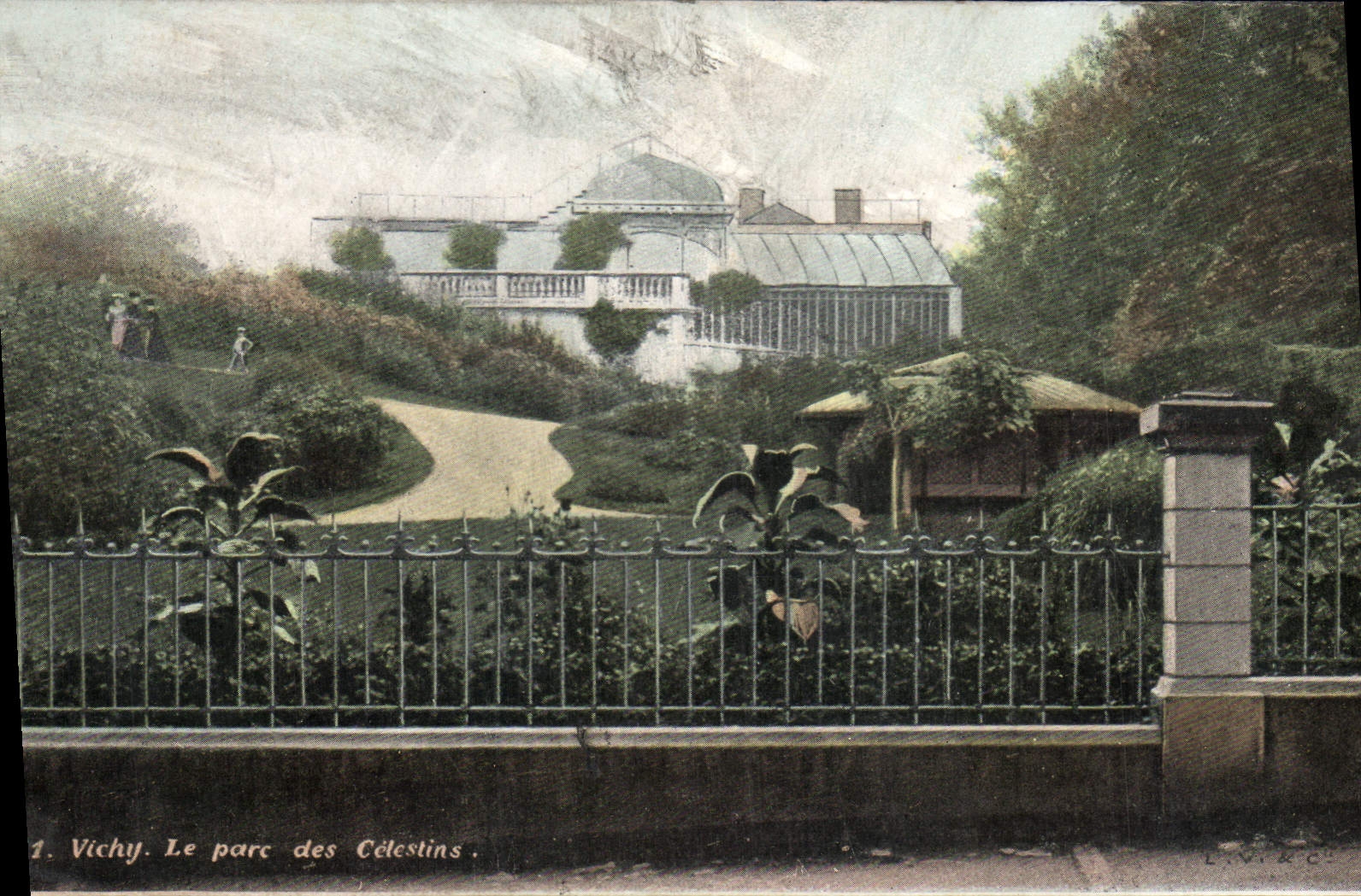 CPA Vichy Le Parc des Celestins 