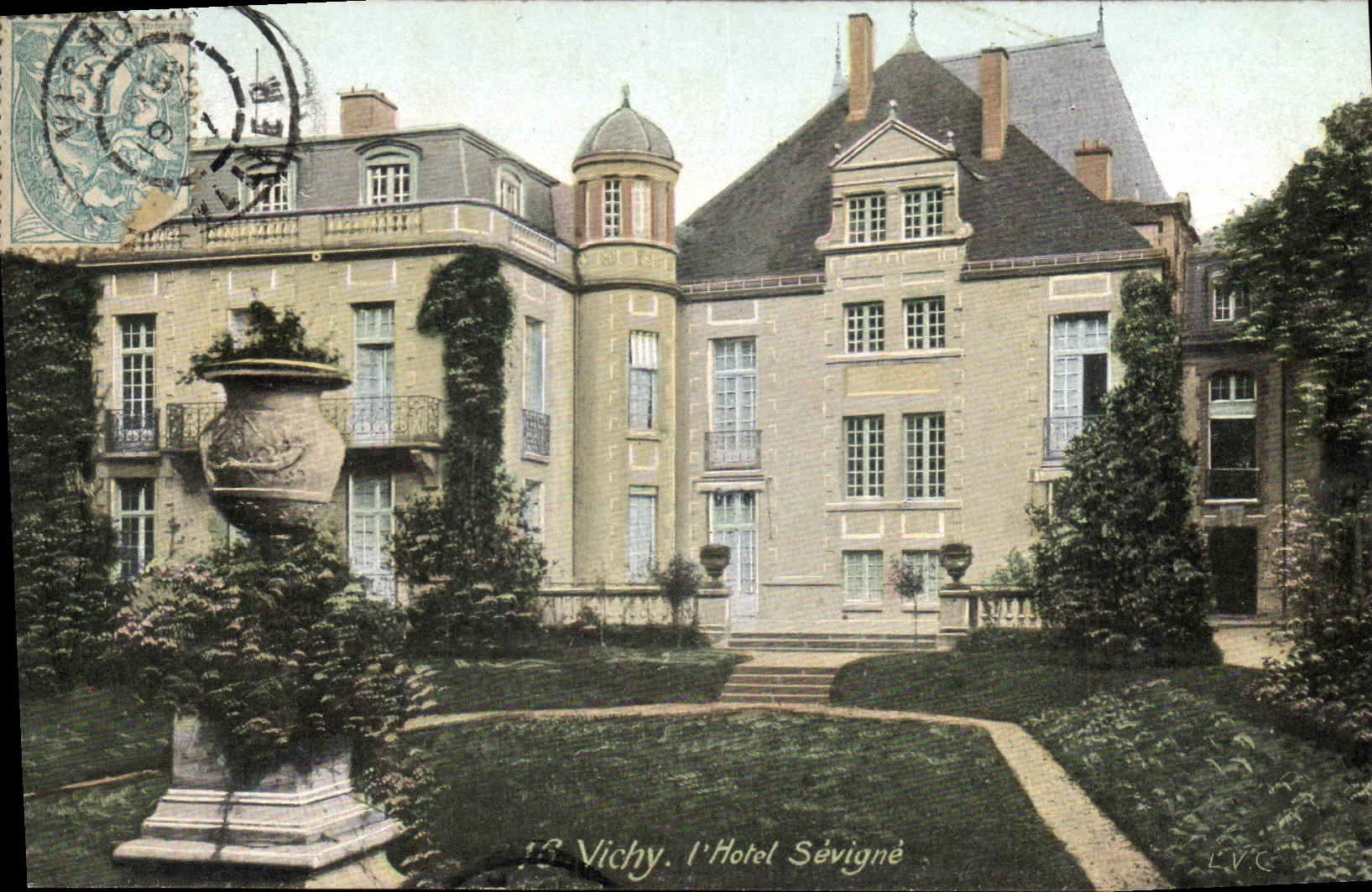 CPA Vichy l'Hotel Sevigne 