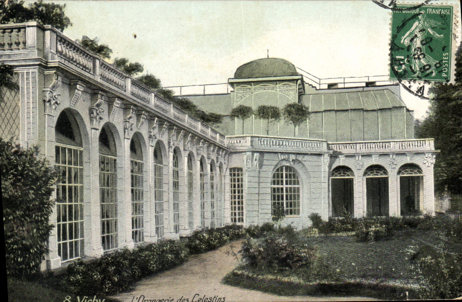 CPA Vichy l'Orangerie des Celestins 