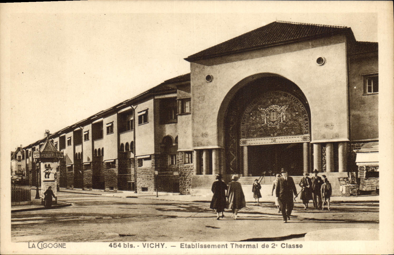 CPA Vichy Etablissement Thermal de 2 classe 