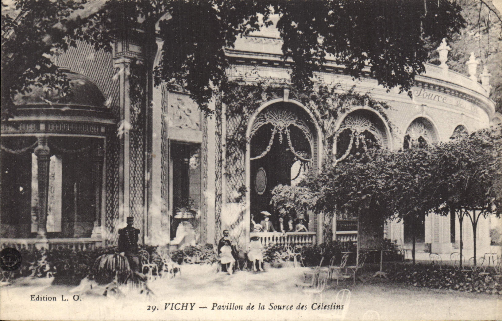 CPA Vichy Pavillon de la Source des Celestins 