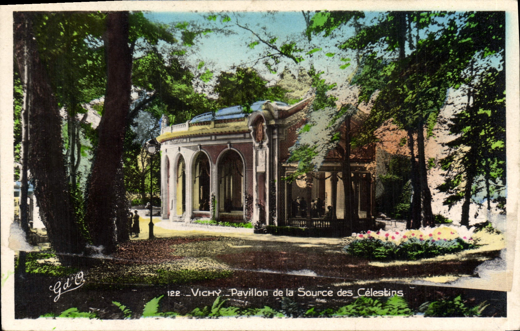 CPA Vichy Pavillon de la Source des Celestins 
