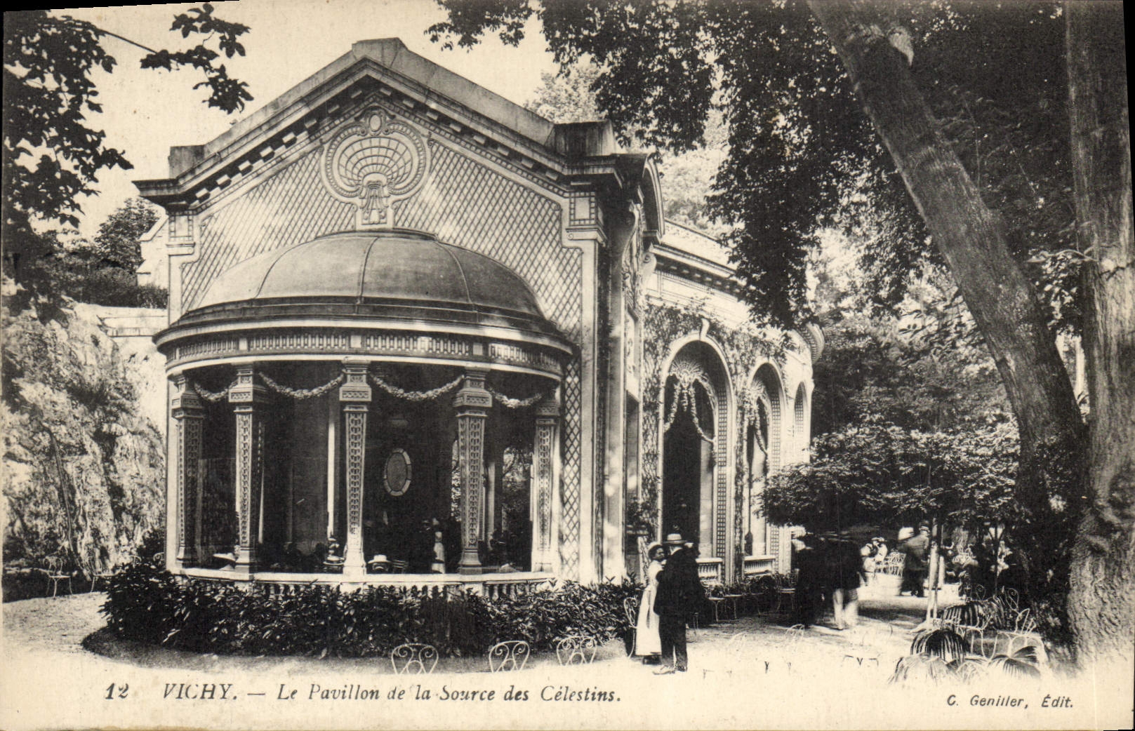 CPA Vichy Le Pavillon de la Source des Celestins 