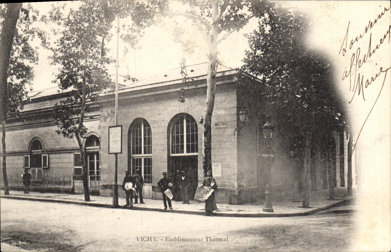 CPA Vichy Etablissement Thermal 