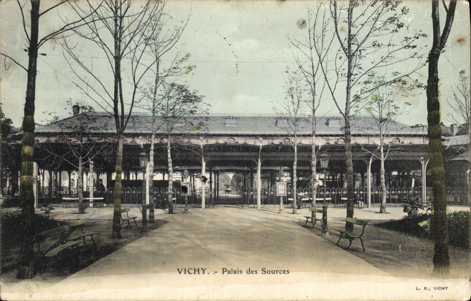 CPA Vichy Palais des Sources 