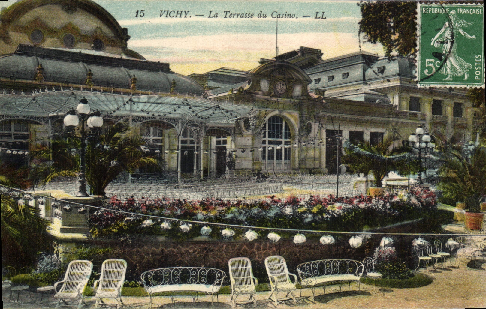 CPA Vichy La Terrasse du Casino 