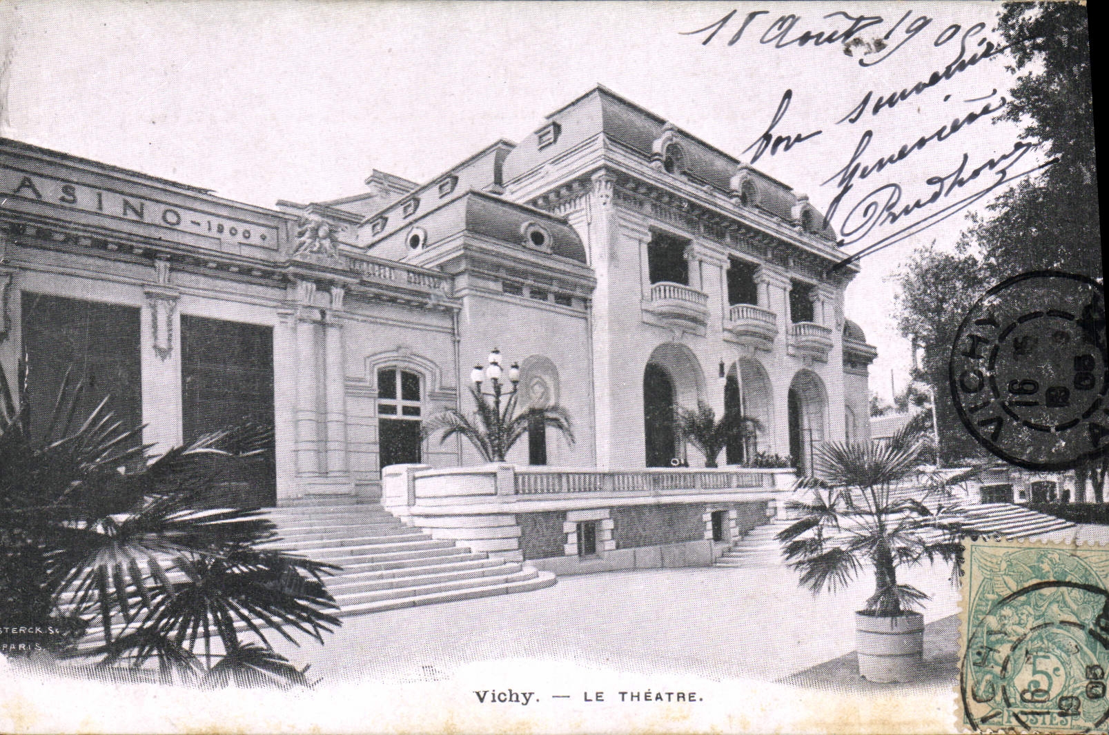 CPA Vichy Le Theatre 