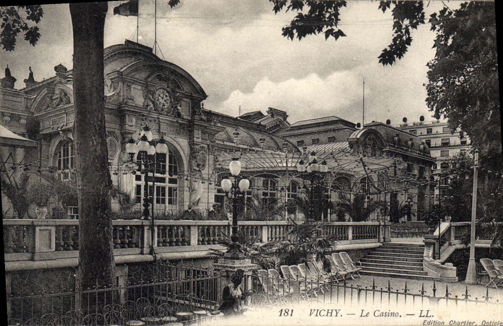 CPA Vichy Le Casino 