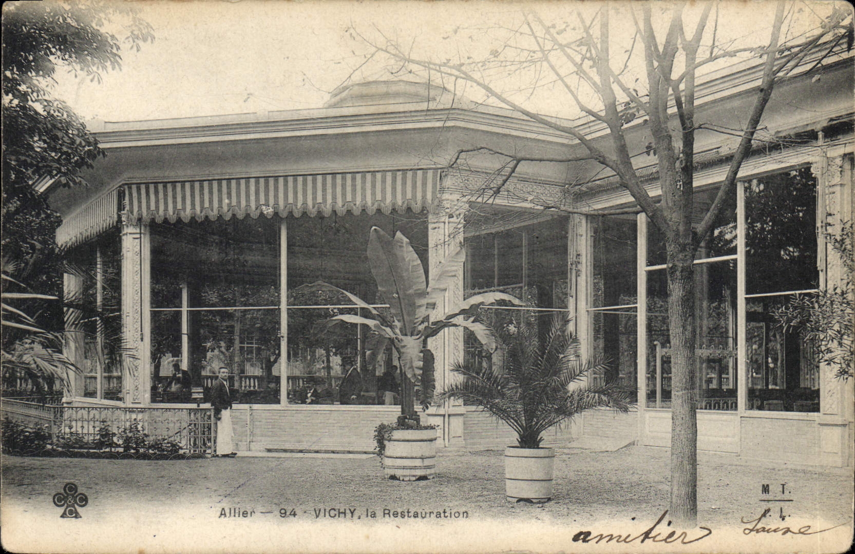 CPA Allier Vichy la Restauration 