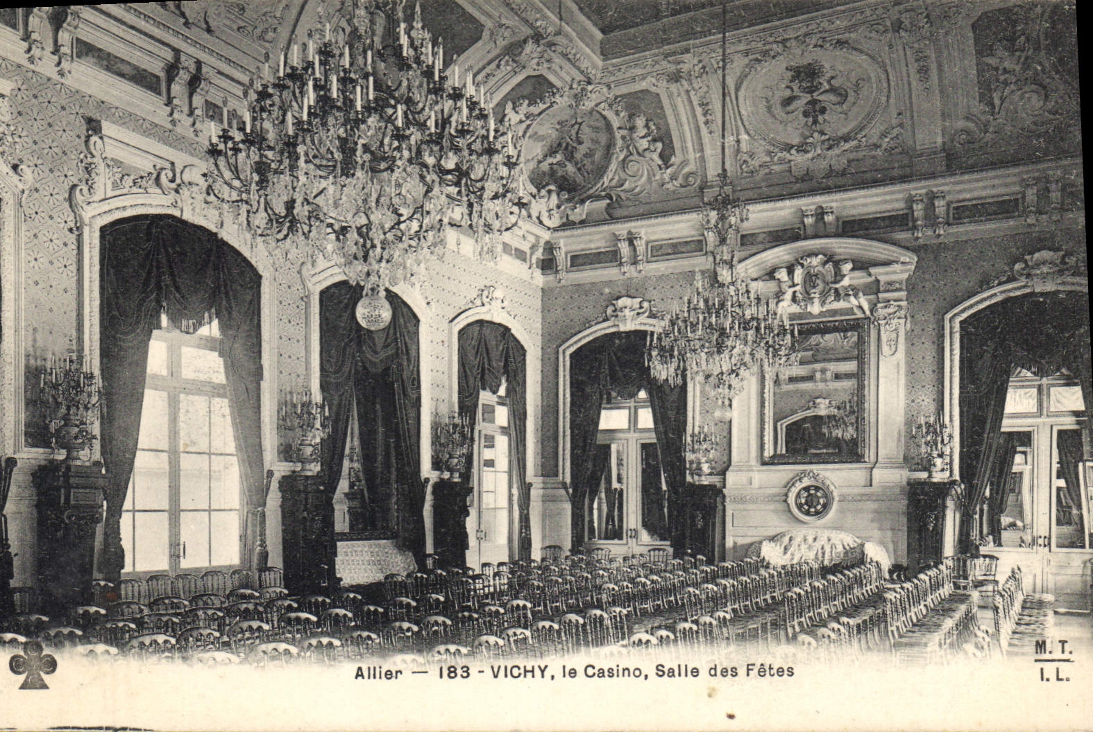CPA Allier Vichy le Casino Salle des Fetes 