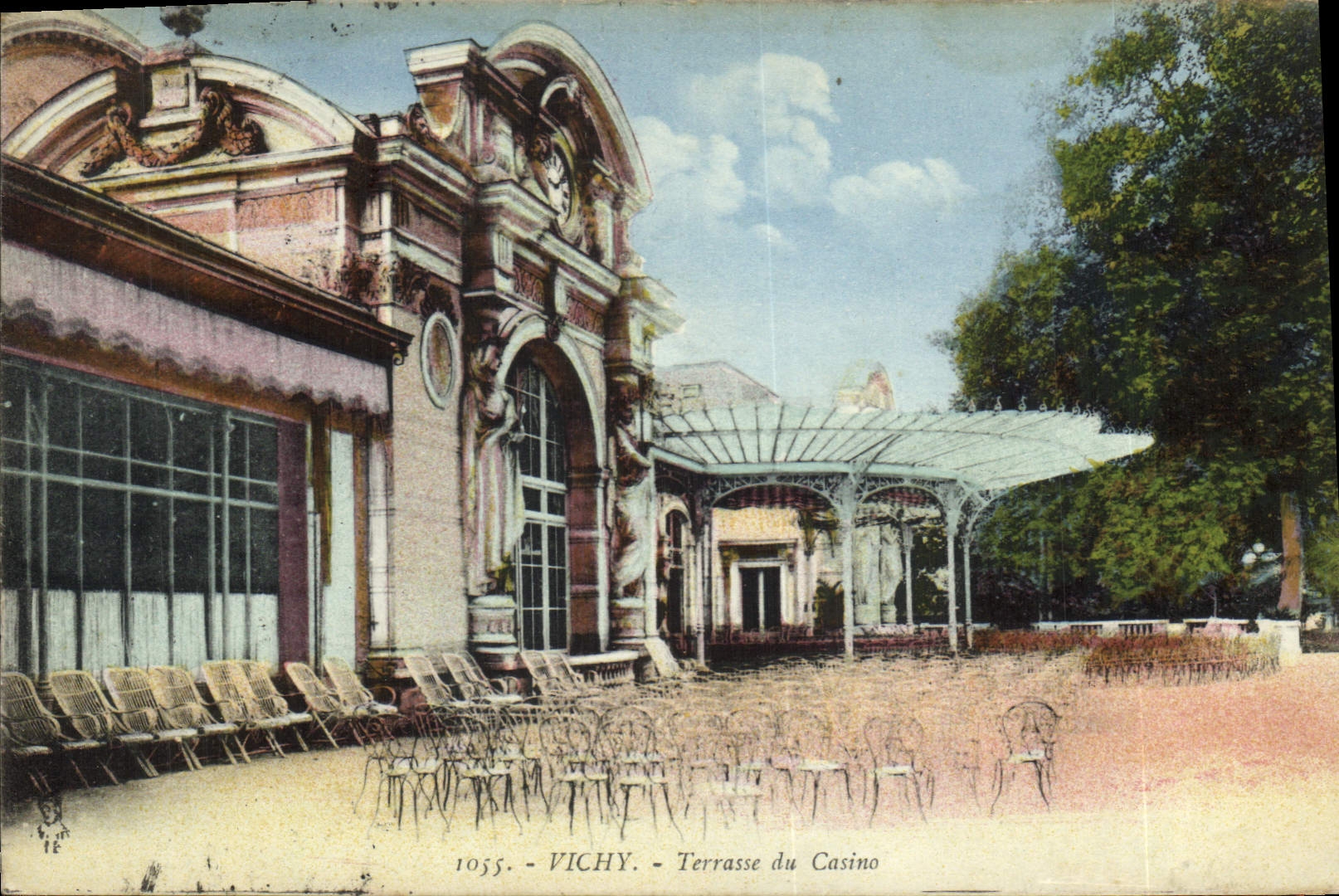 CPA Vichy Terrasse du Casino 