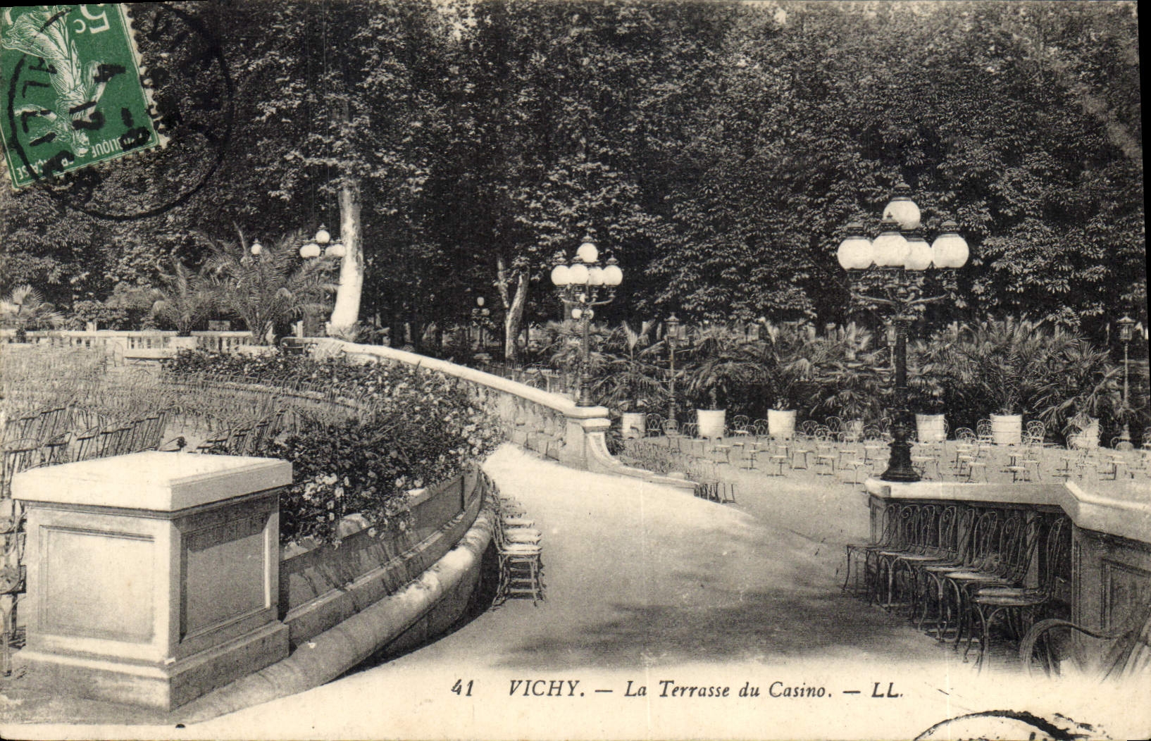 CPA Vichy La Terrasse du Casino 