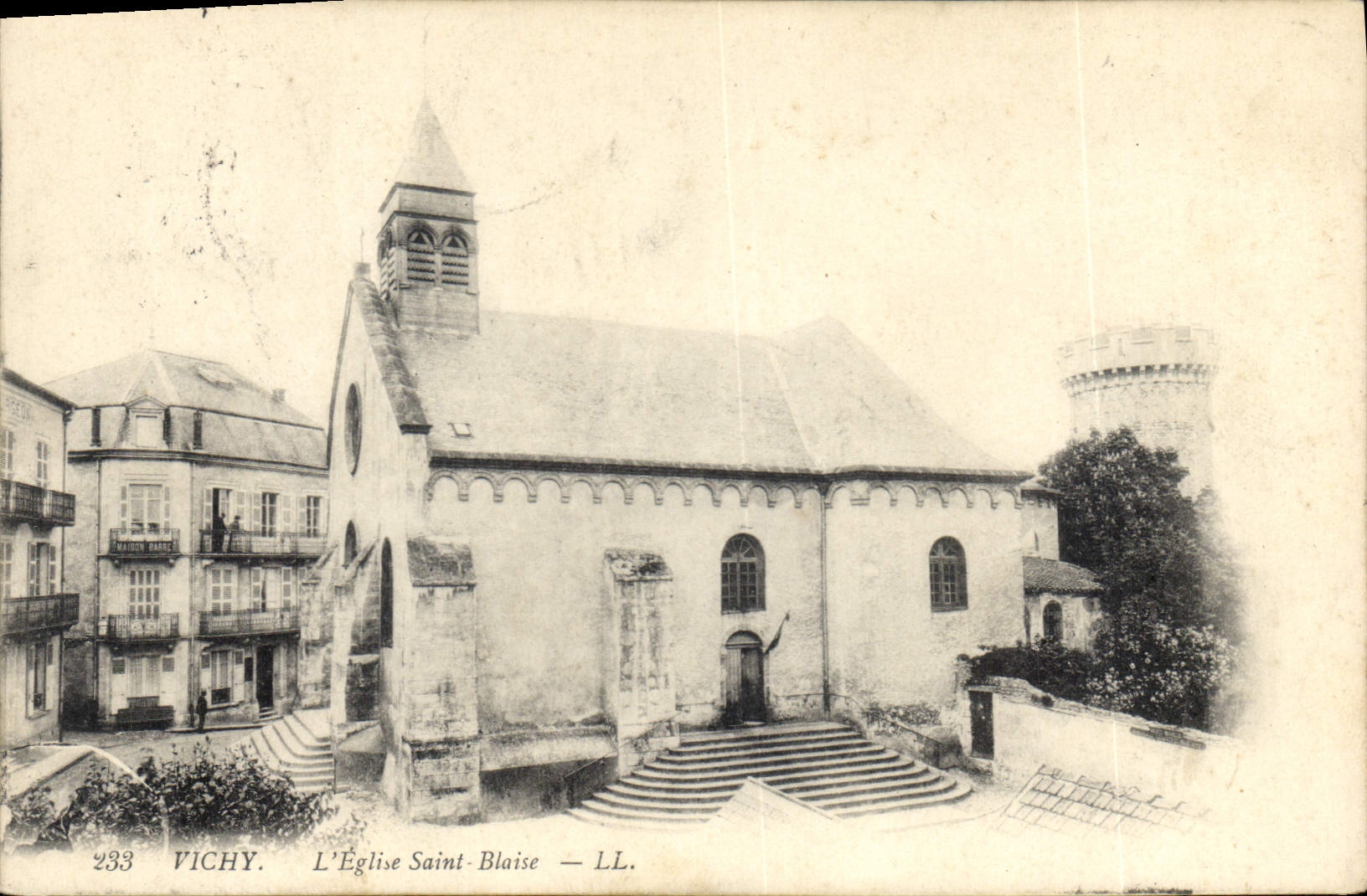 CPA Vichy L'Eglise St Blaise 