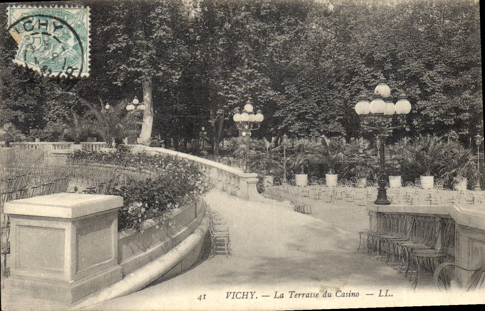 CPA Vichy La Terrasse du Casino 