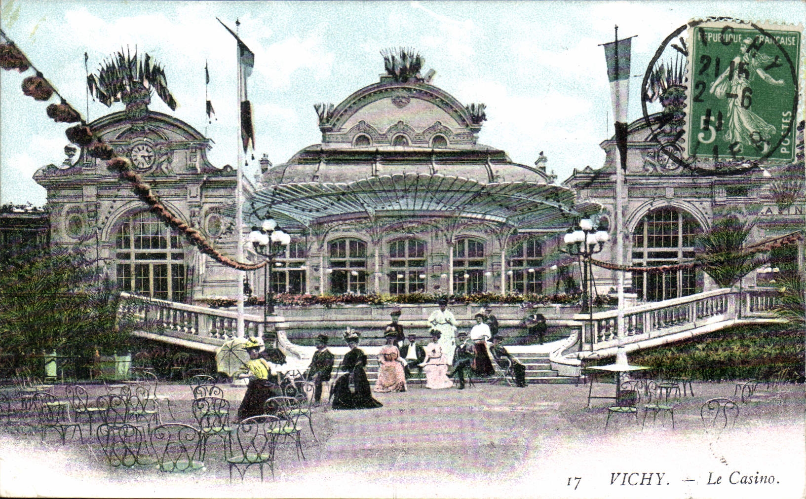 CPA Vichy Le Casino 