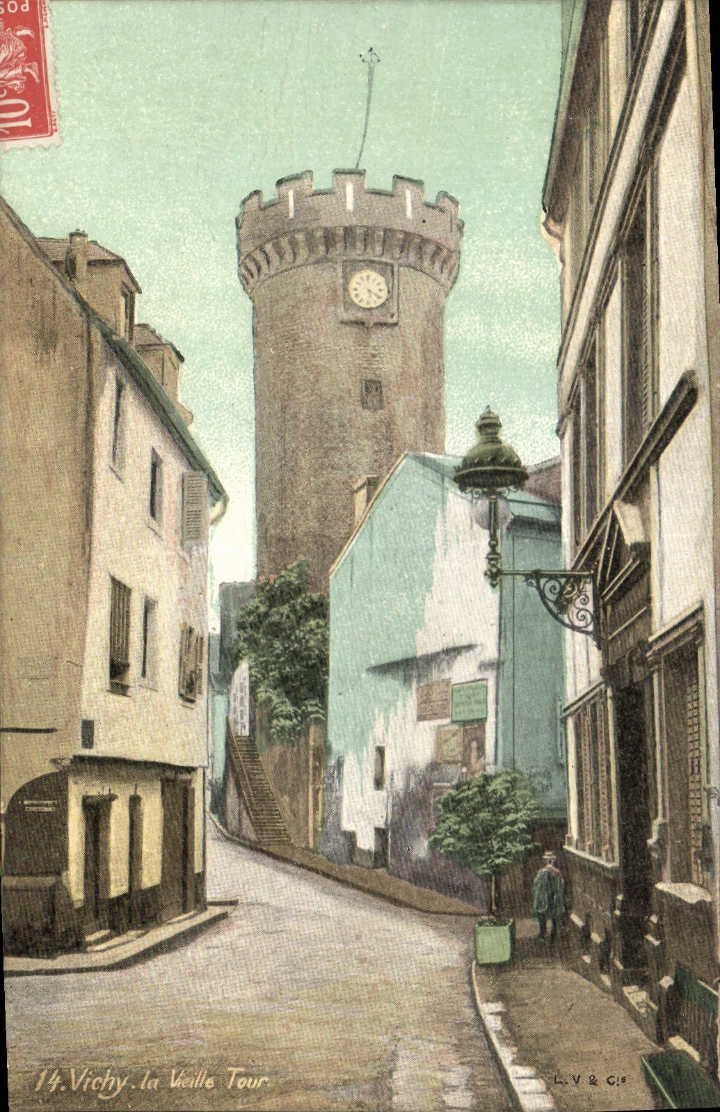 CPA Vichy la Valle Tour 