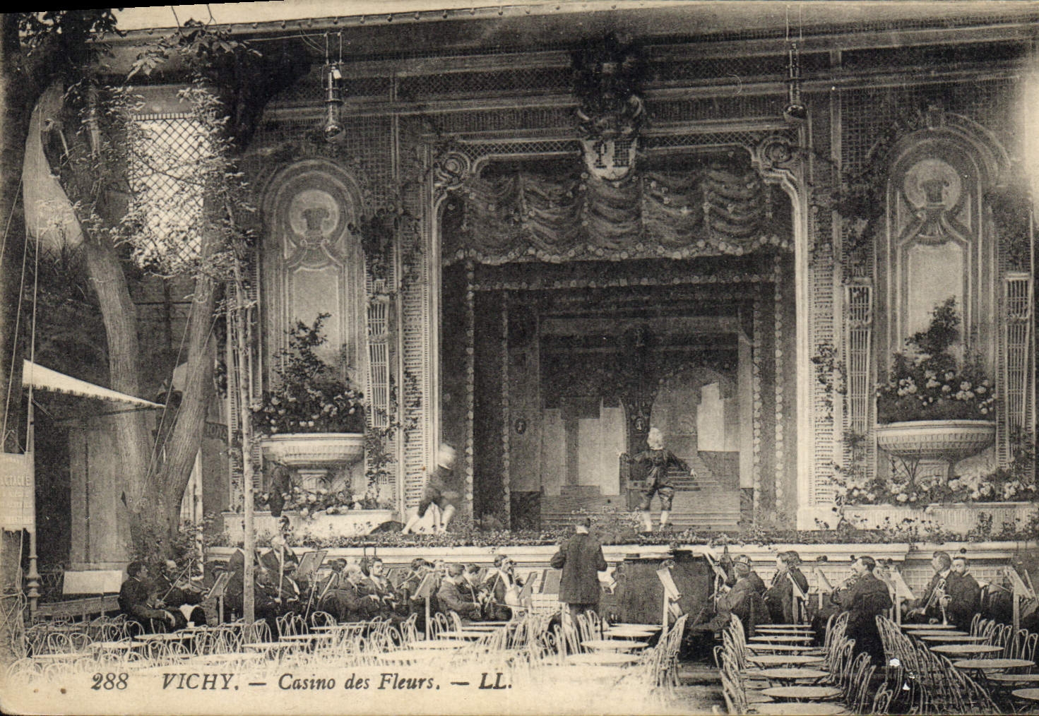 CPA Vichy Casino des Fleurs 