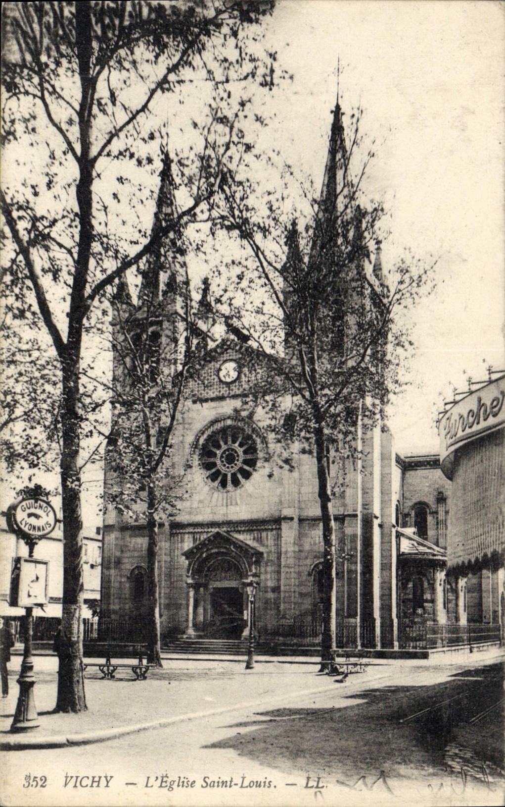 CPA Vichy L'Eglise St Louis 