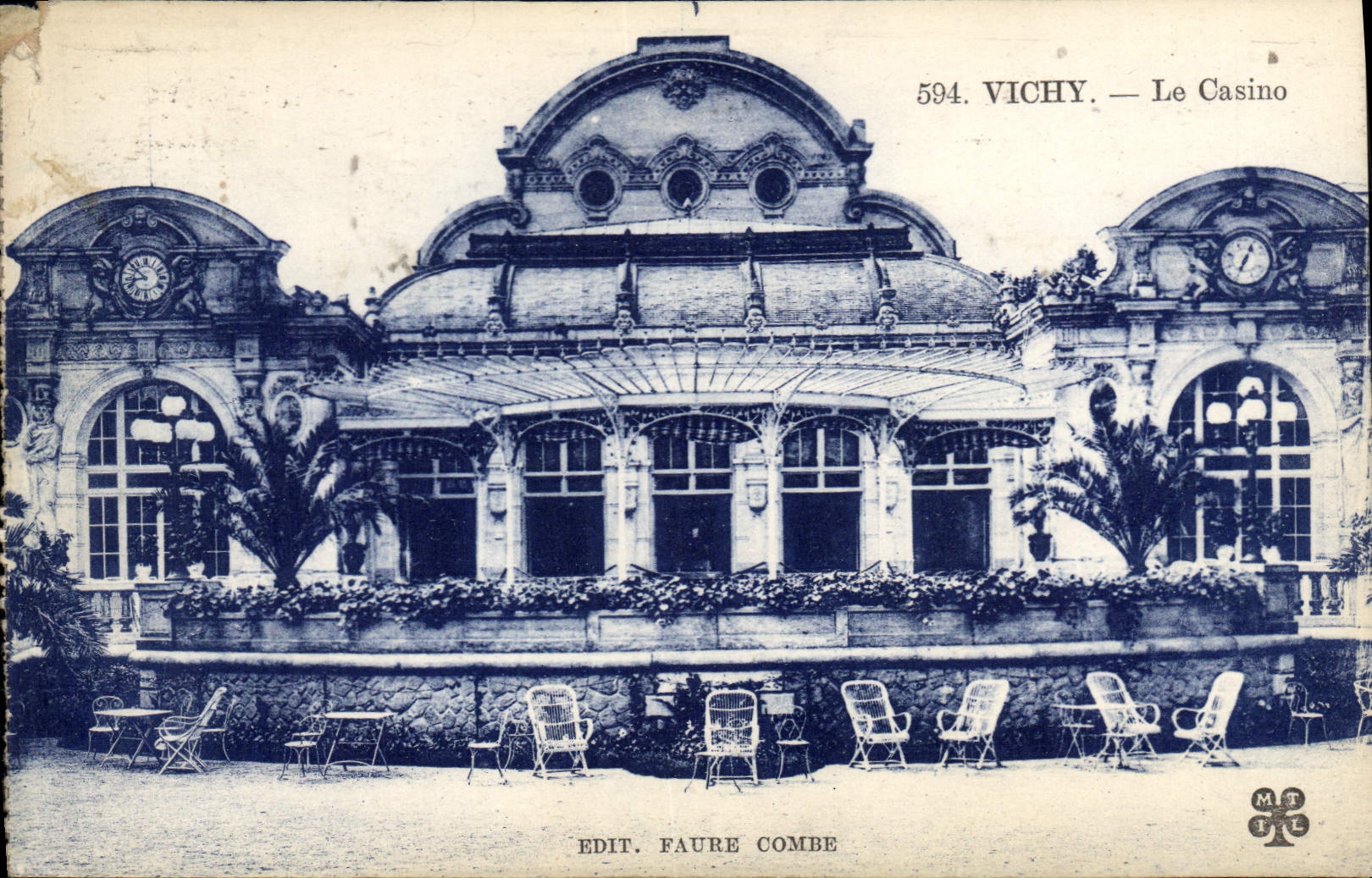CPA Vichy Le Casino 
