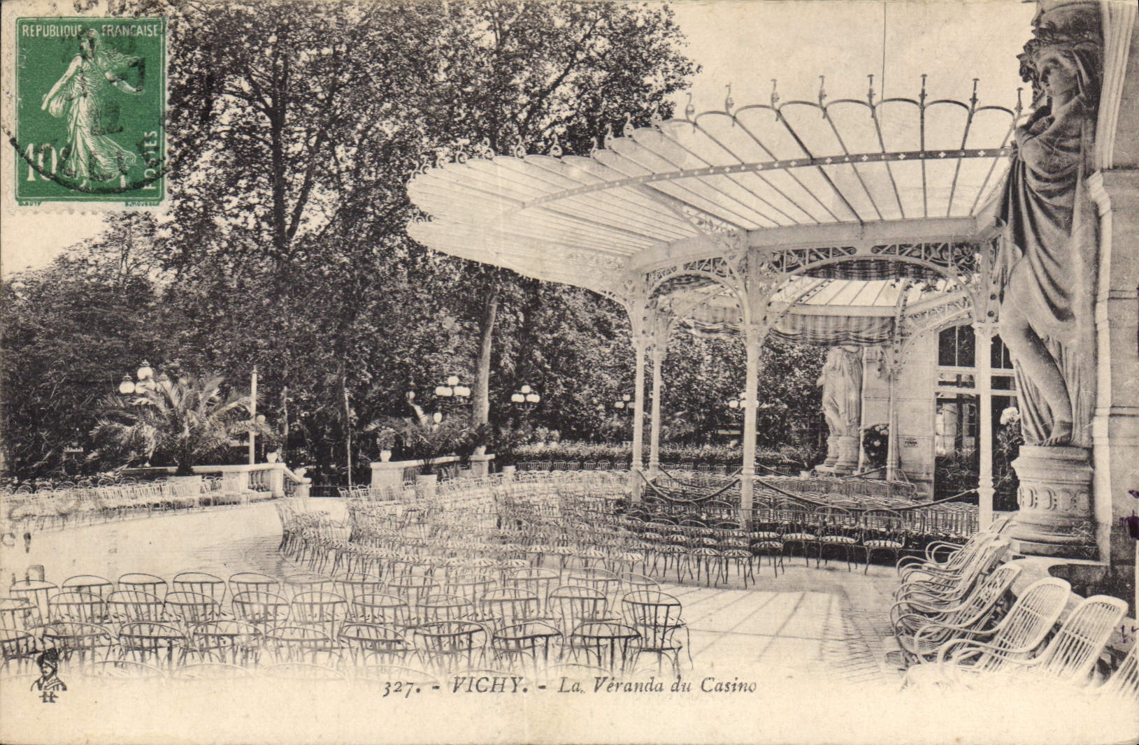 CPA Vichy La Veranda du Casino 