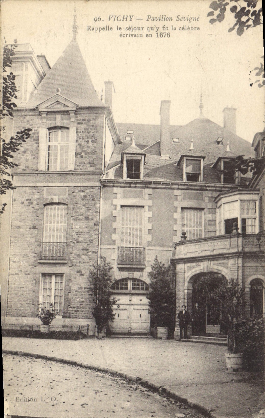 CPA Vichy Pavillon Sevigne 
