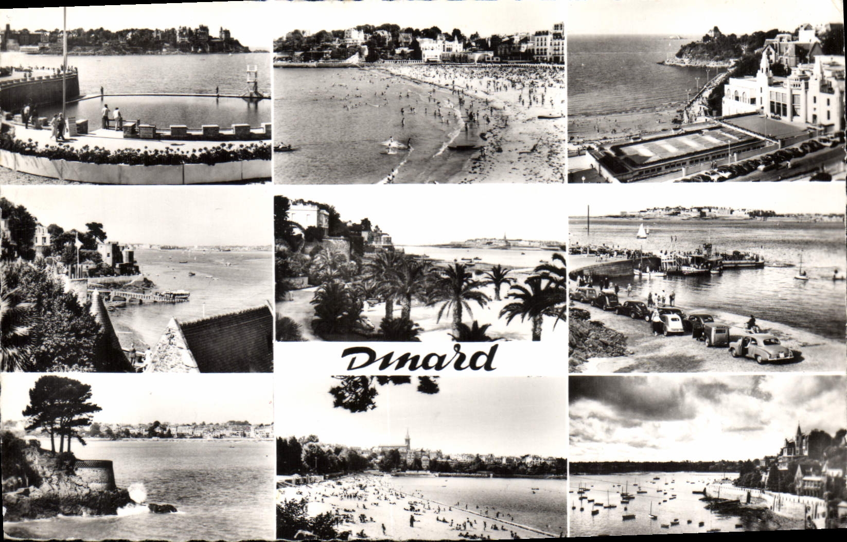 CPA Dinard Cote d'Emeraude La Piscine La Plage 