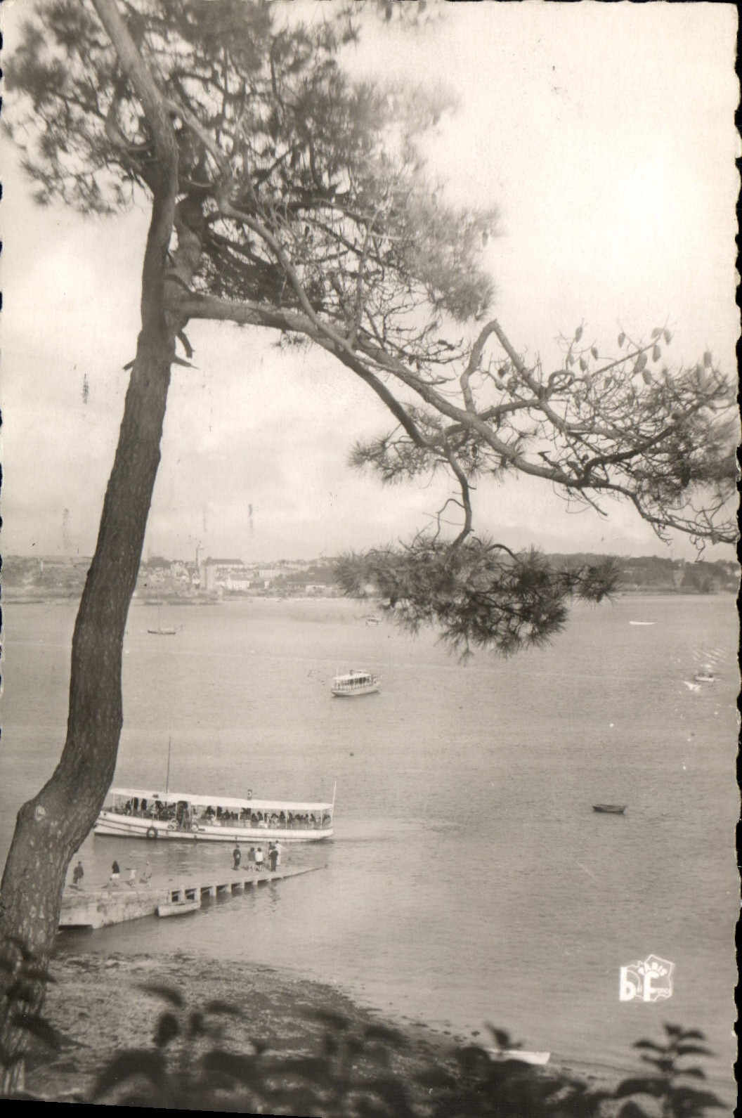 CPA Dinard L et V Embarcadere des Vedettes 