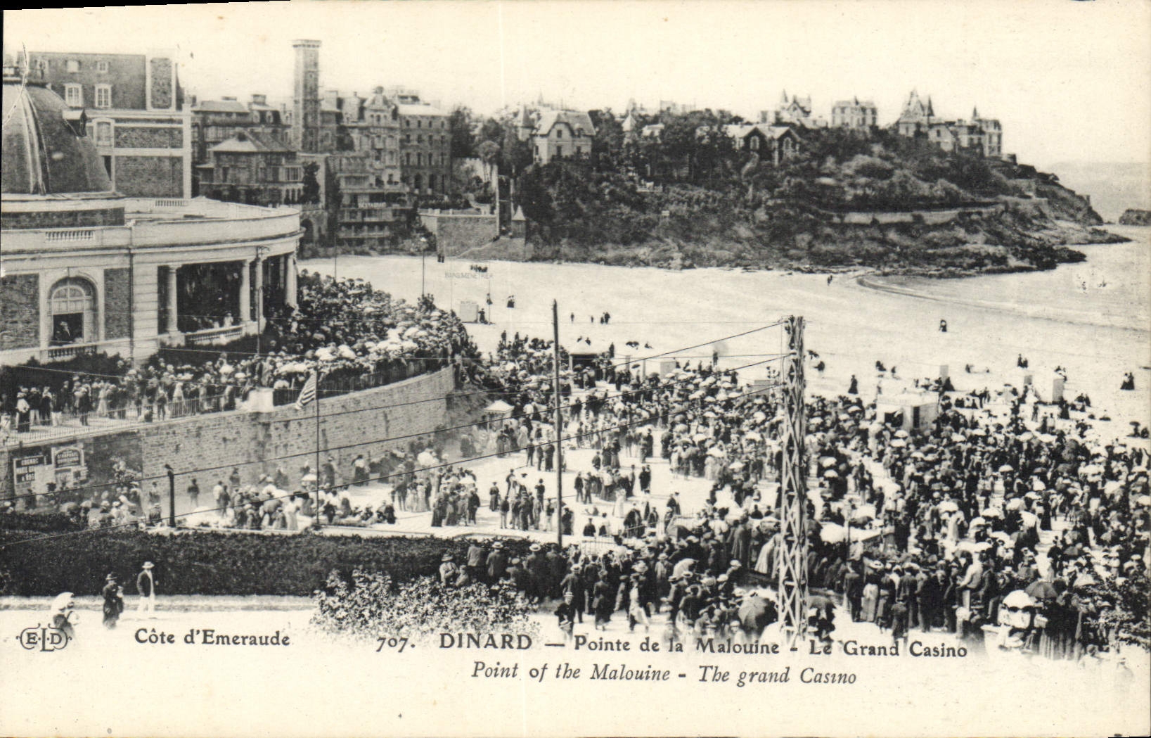 CPA Dinard Pointe de la Malouine Le Grand Casino 