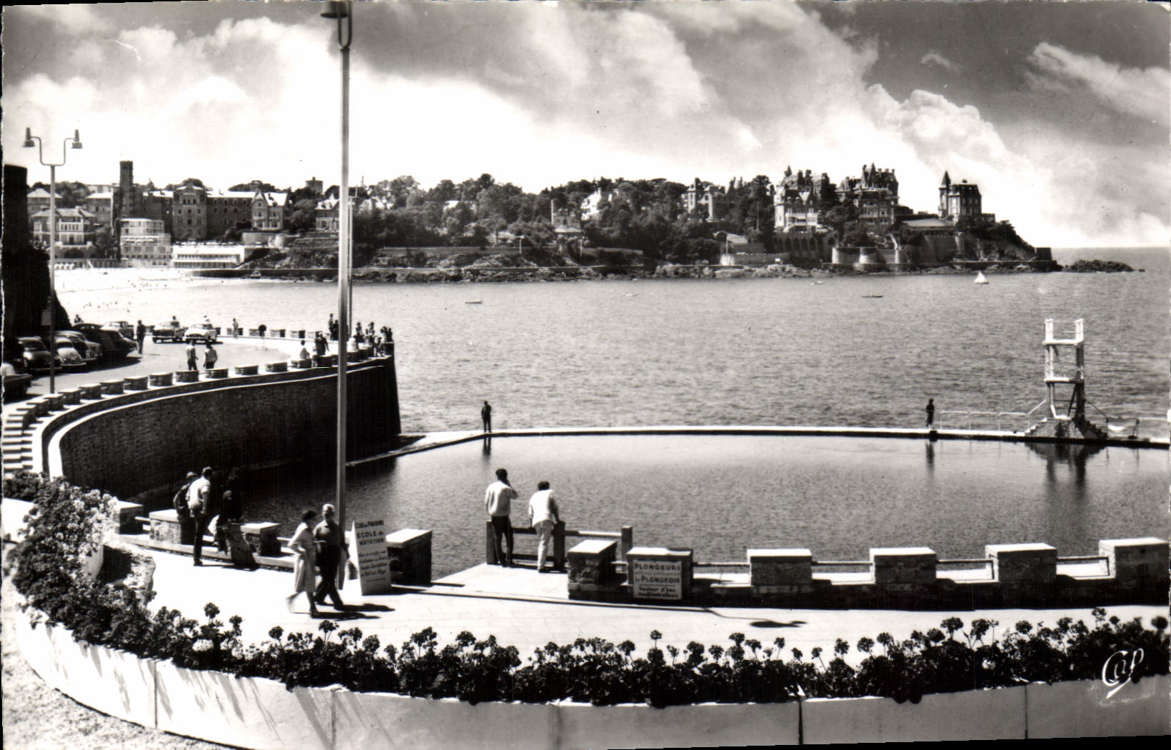 CPA Cote d'Emeraude Dinard La Piscine 