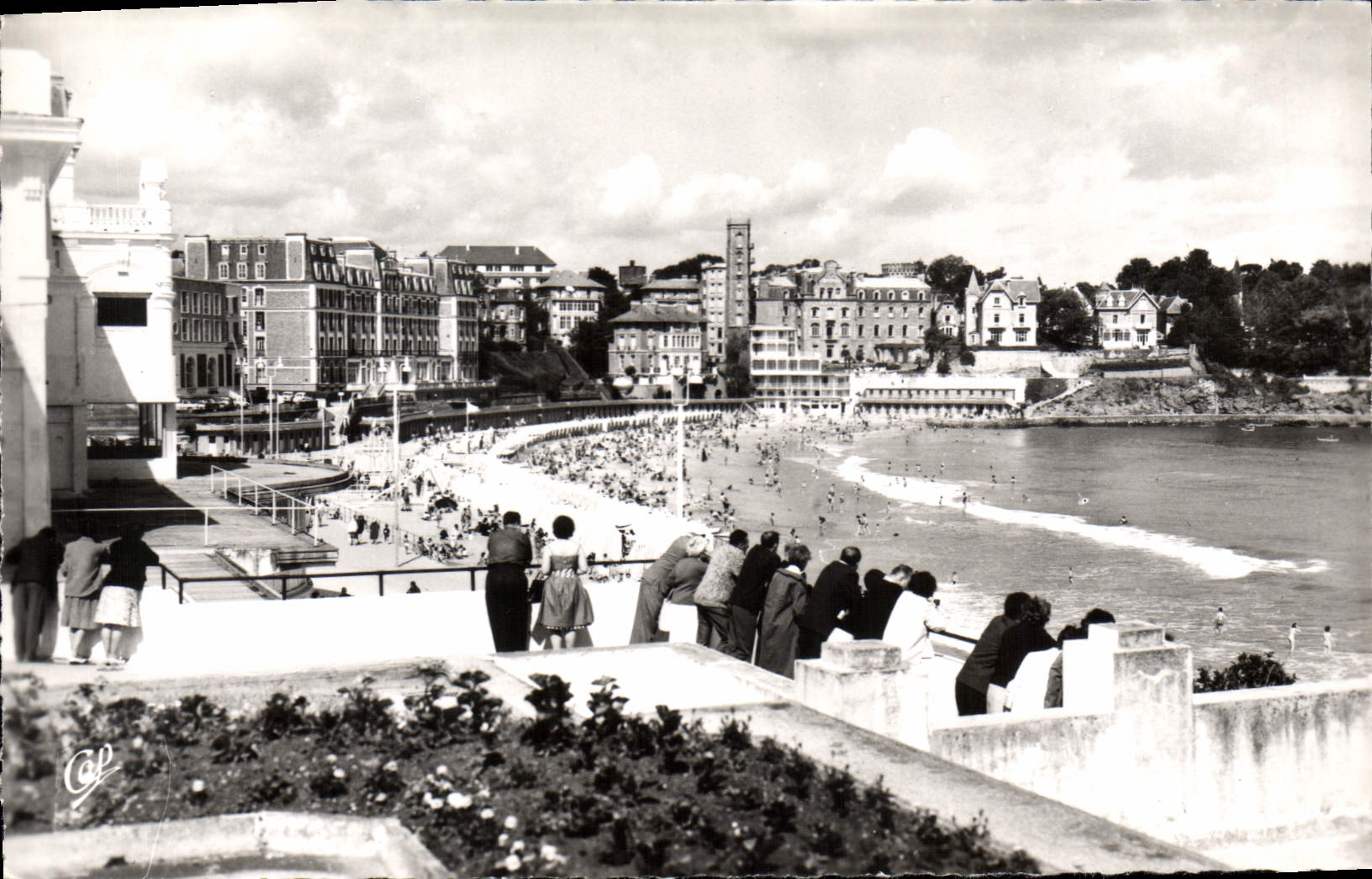 CPA Cote d'Emeraude Dinard La Plage 