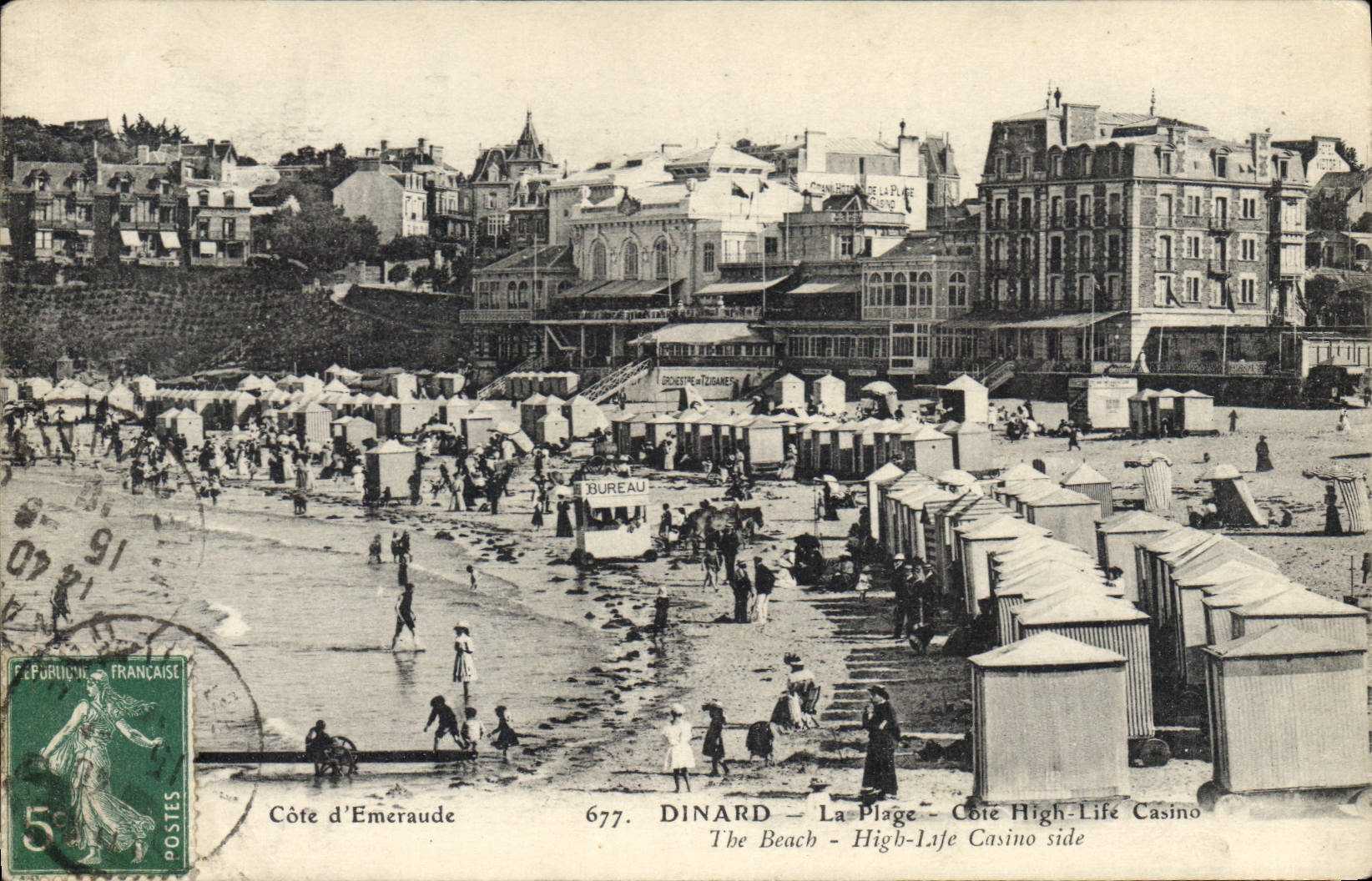 CPA Cote d'Emeraude Dinard La Plage Cote High Life Casino 