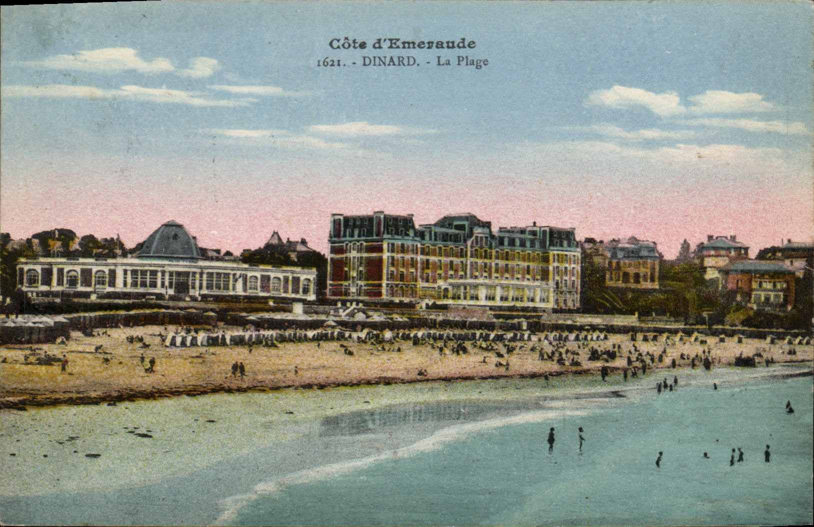 CPA Cote d'Emeraude Dinard La Plage 