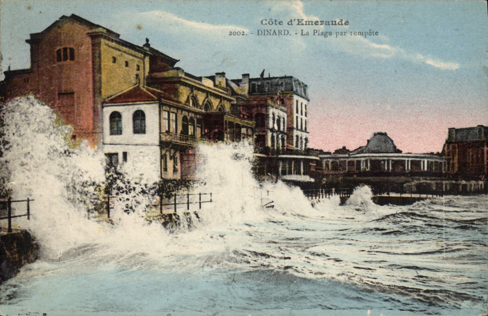 CPA Cote d'Emeraude Dinard La Plage 