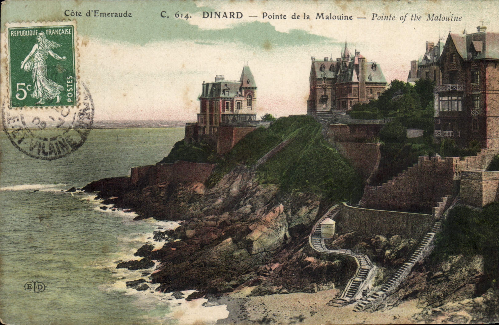 CPA Dinard Pointe de la Malouine 