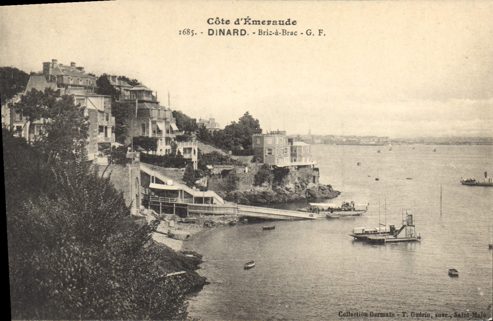 CPA Cote d'Emeraude Dinard Bric a Brac 