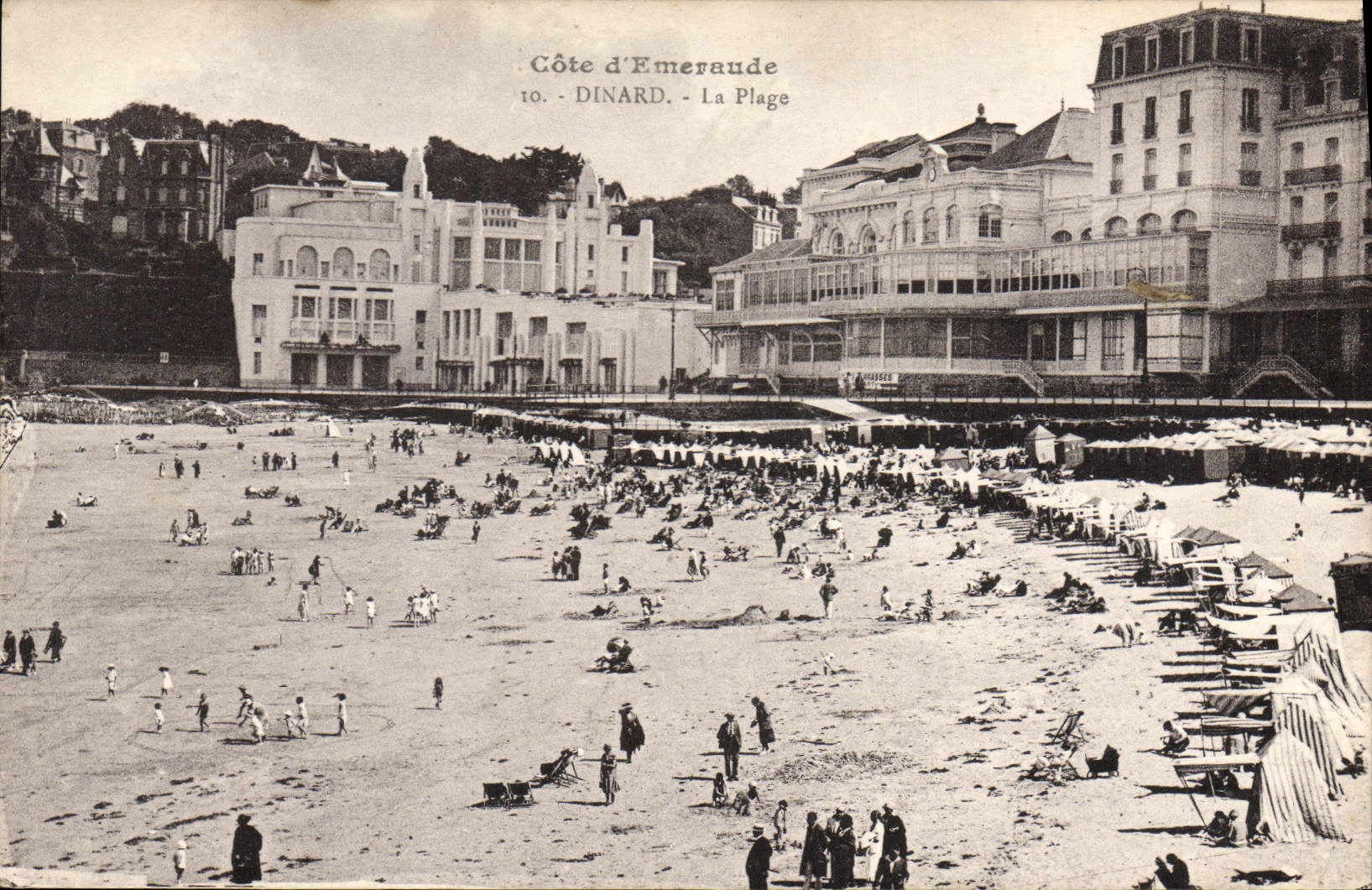 CPA Cote d'Emeraude Dinard La Plage 