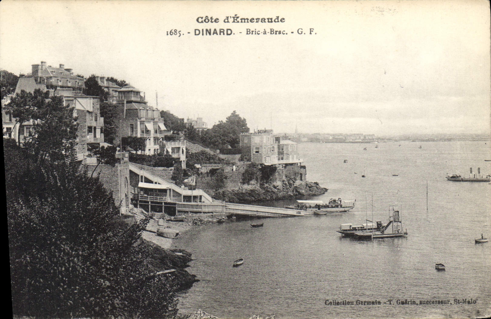 CPA Cote d'Emeraude Dinard Bric a Brac 