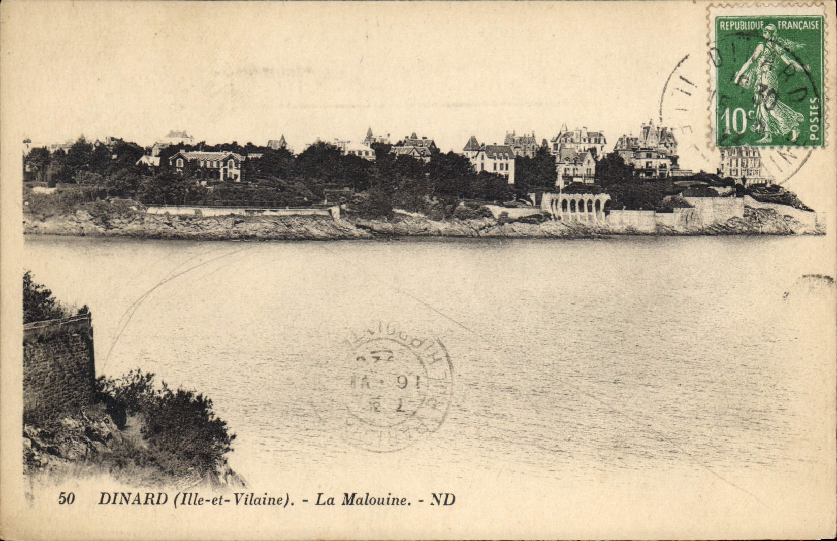 CPA Dinard I et V La Malouine 