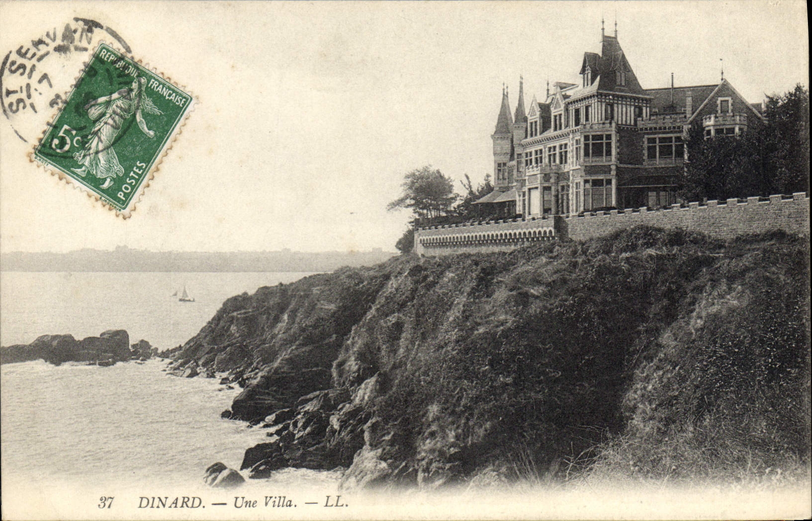 CPA Dinard Une Villa 