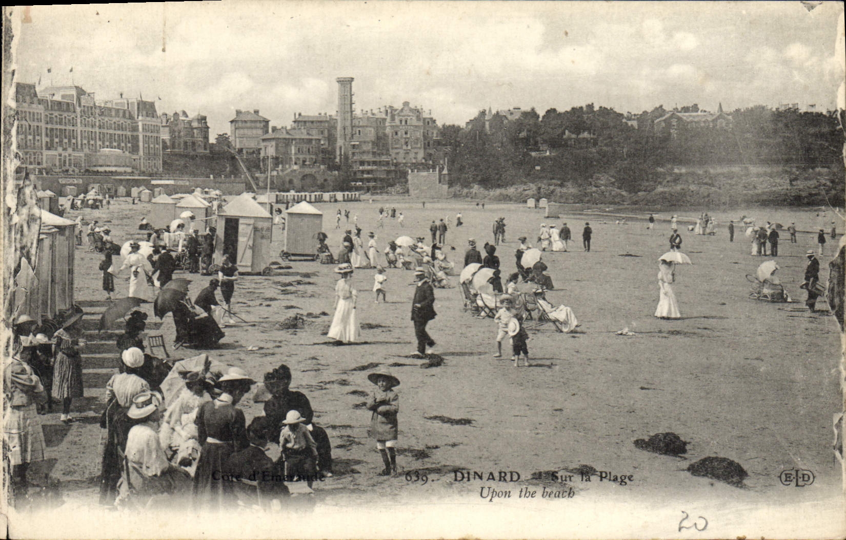CPA Dinard Sur La Plage 