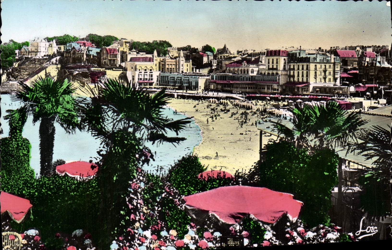 CPA Cote d'Emeraude Dinard La Plage 