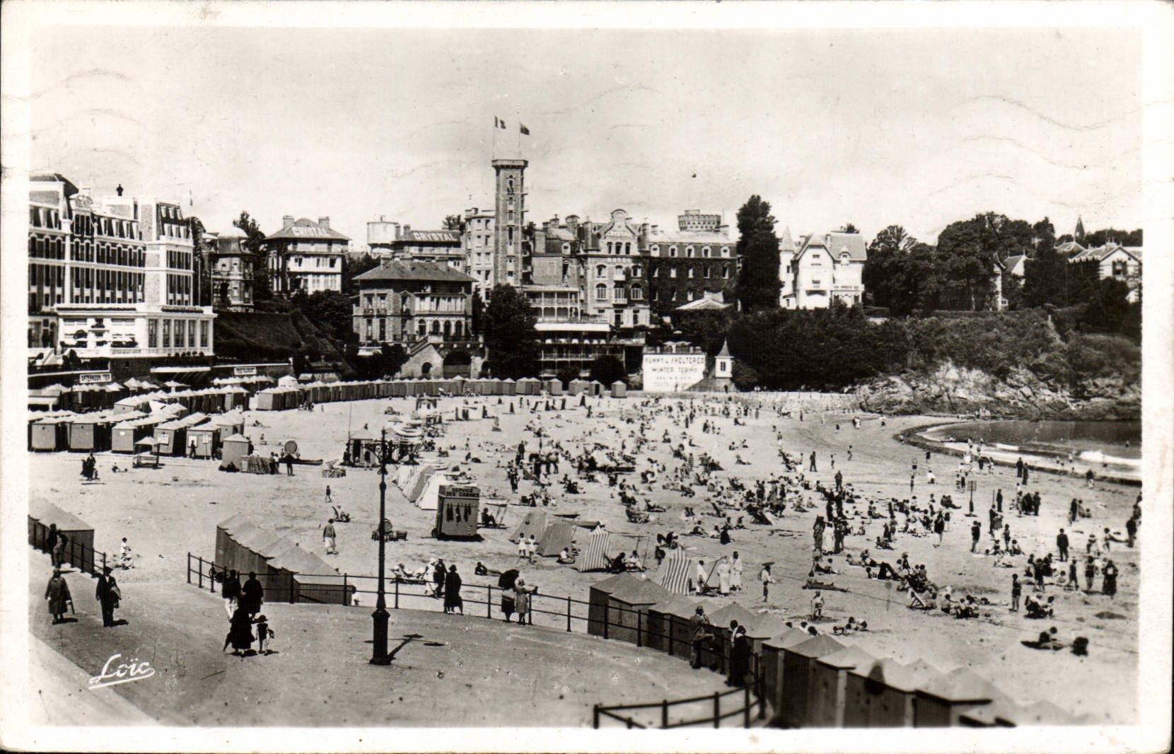 CPA Cote d'Emeraude Dinard La Plage 