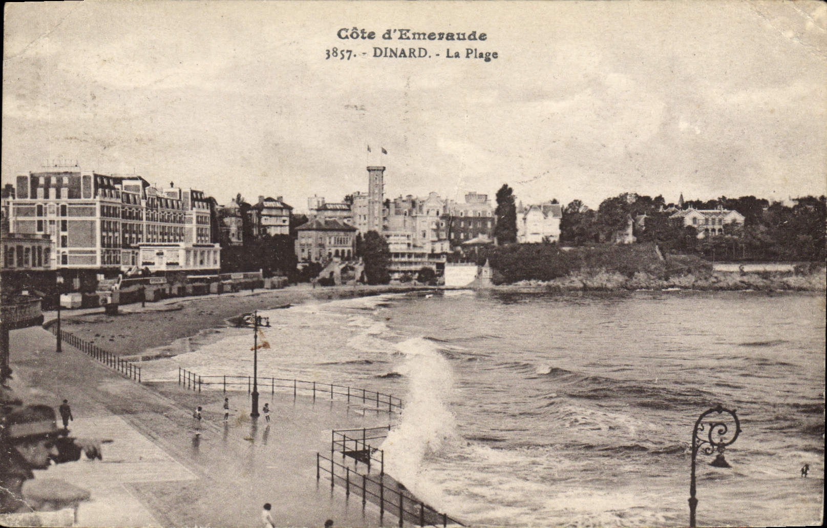 CPA Cote d'Emeraude Dinard La Plage 