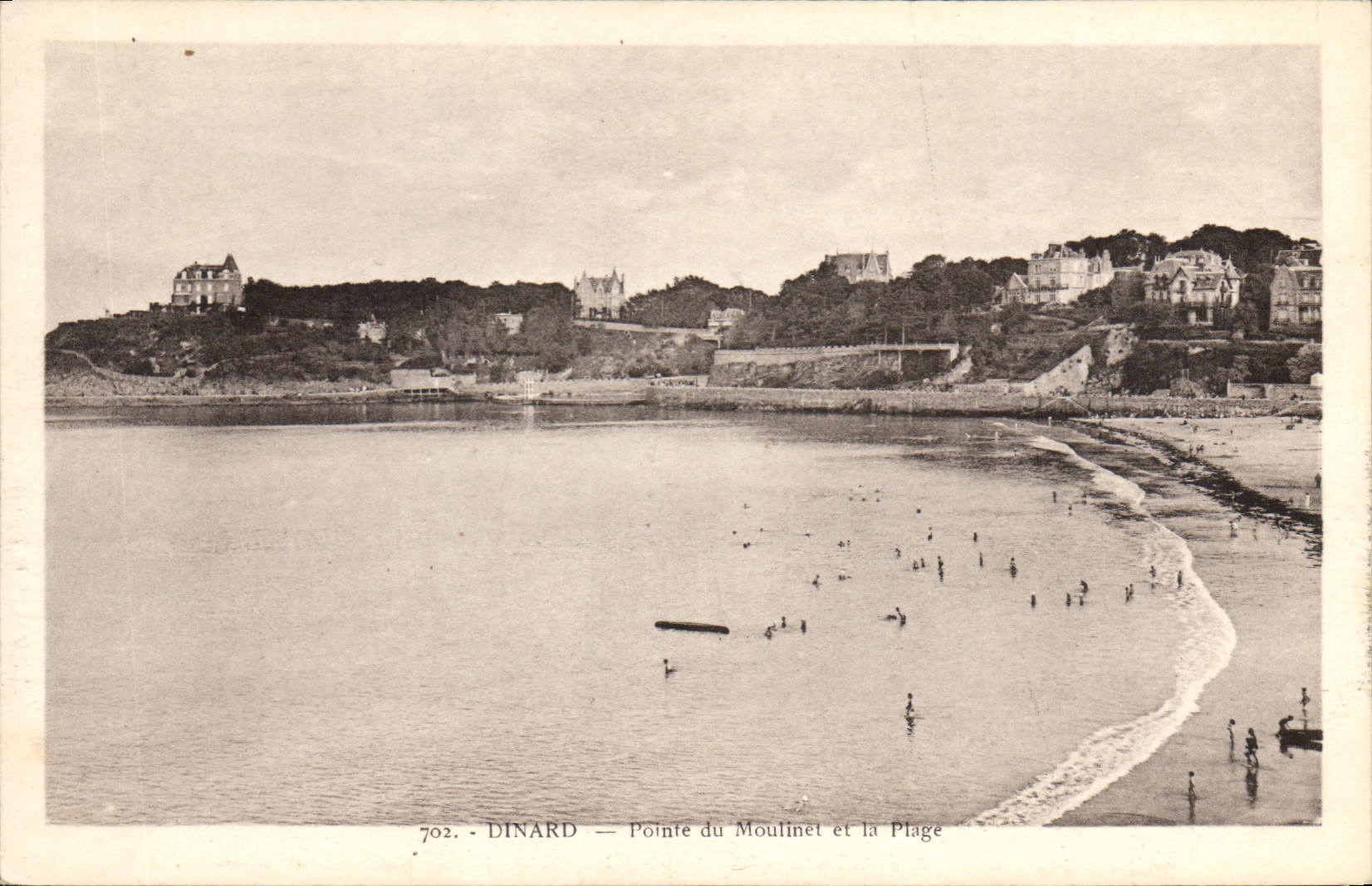 CPA Dinard Pointe du Moulinet et la Plage
