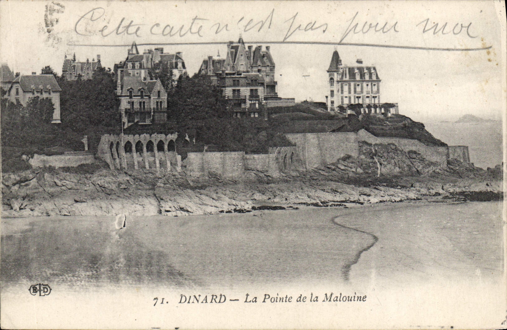 CPA Dinard La Pointe de la Malouine 