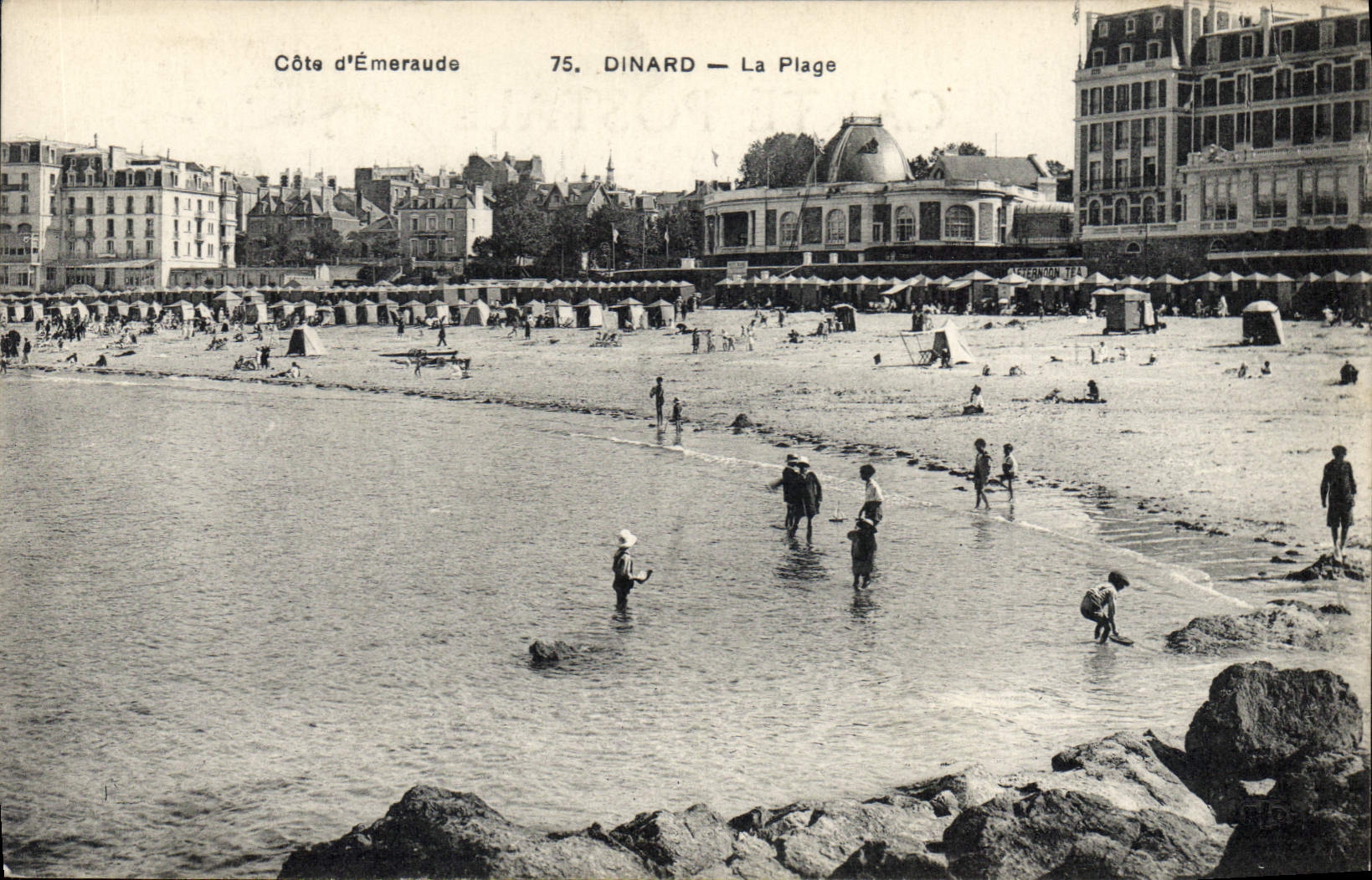 CPA Cote d'Emeraude Dinard La Plage 