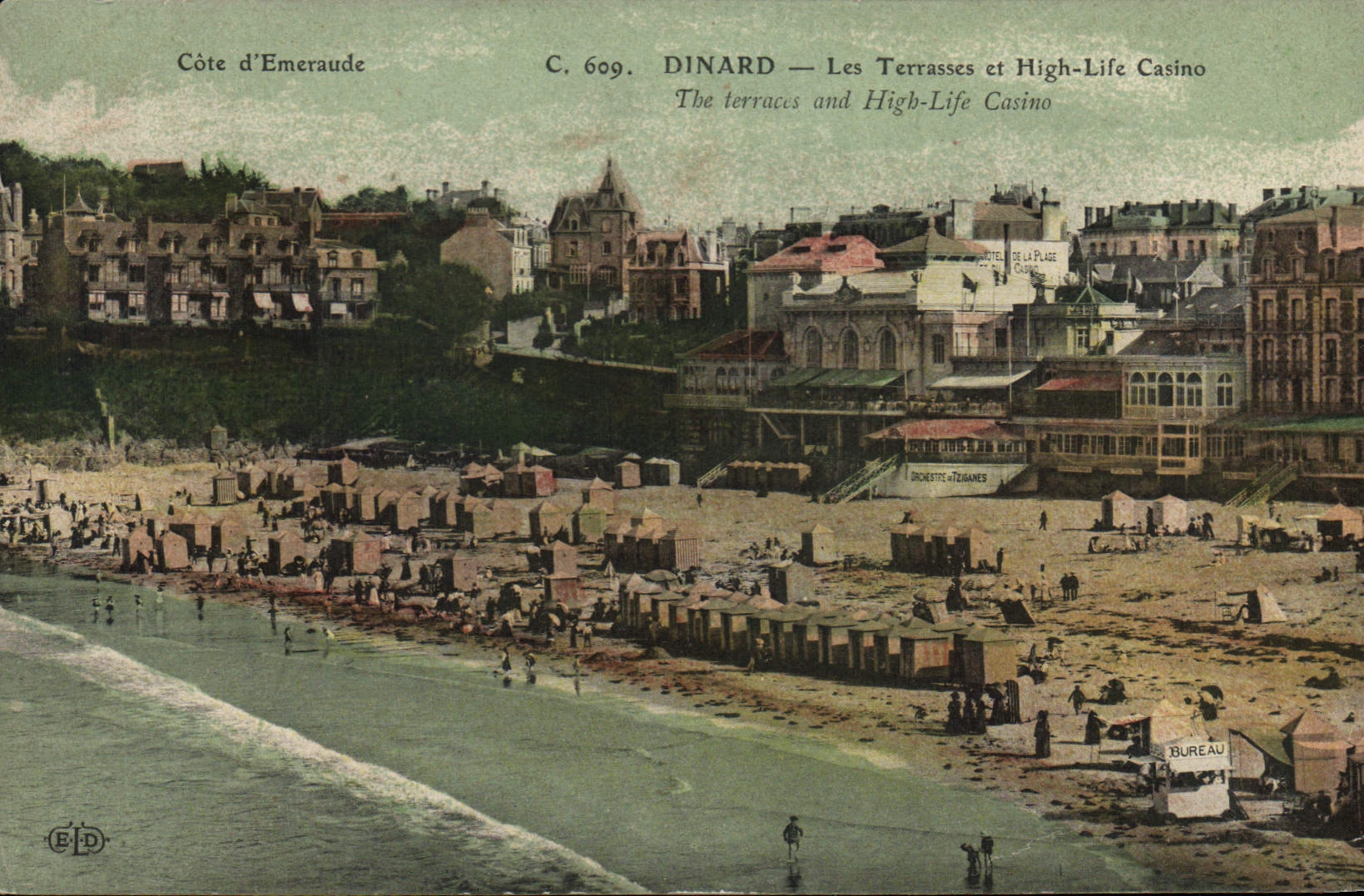 CPA Cote d'Emeraude Dinard Les Terrasses et High Life Casino