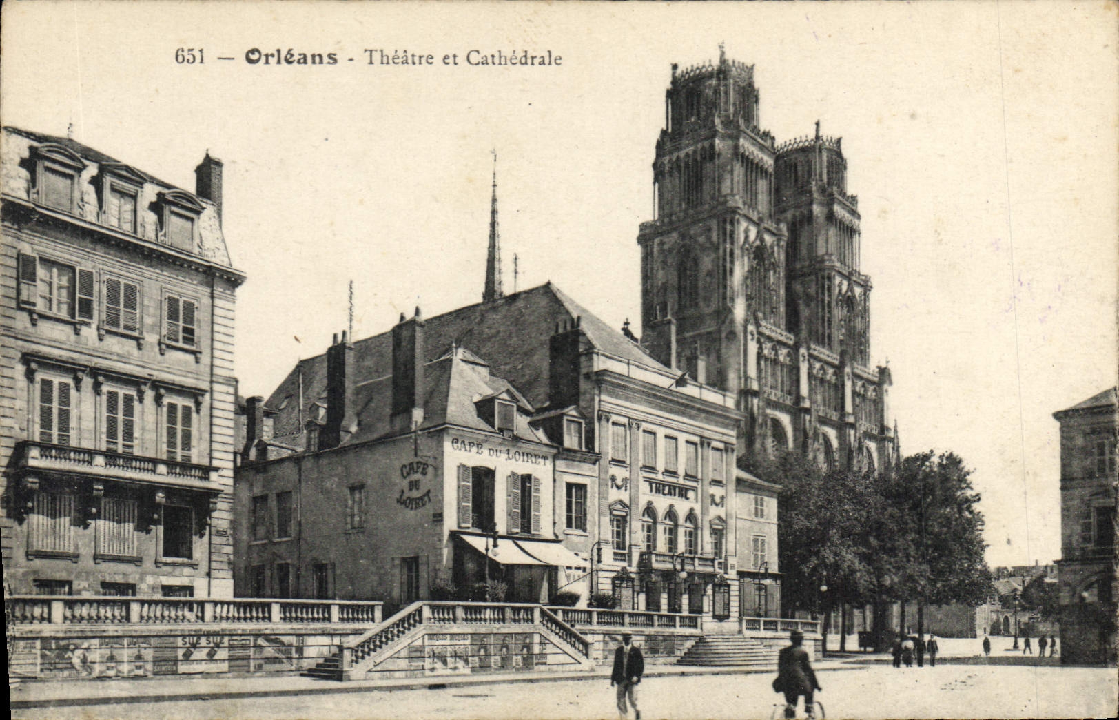 CPA Orleans Theatre et Cathedrale 