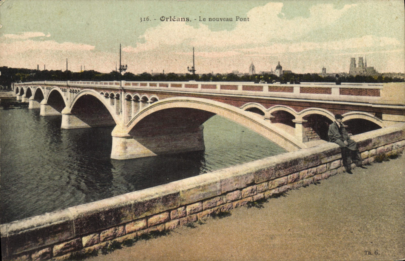 CPA Orleans Le nouveau Pont 